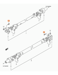 Tornillo transmision vitara 2