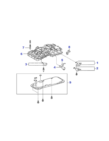 Caja automática - solenoide