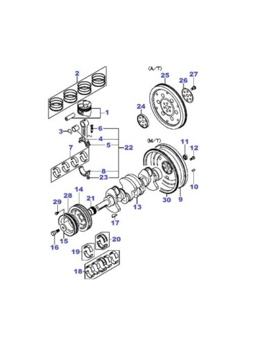 Volante motor doble masa