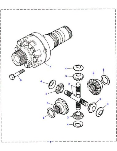Juego de engranajes de la LT230