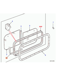 fieltro NVH carril ventana 2